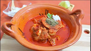 PREPARA ESTÁ DELICIOSA BIRRIA DE PUERCO ESTILO JALISCO birria cocinafacil cocinamexicana [upl. by Tansy]