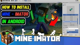 How to Download Mine Imator in Mobile  How to make Minecraft Animation in Android  2022 [upl. by Liew]