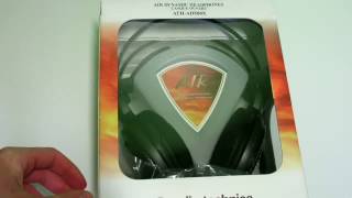 Audio Technica ATHAD500X Unboxing [upl. by Notgnilra]