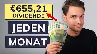 Jeden Monat Dividende mit diesen ETFs [upl. by Elleret105]