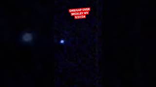 Caught an ORB  UAP on video over Beckley WV 92724 Caspersight WildandWeirdWV [upl. by Oivatco]