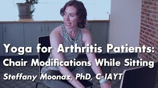 Yoga for Arthritis  Seated Yoga Postures  Johns Hopkins Arthritis Center [upl. by Nollahs]