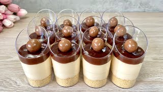 Mini Millionaire’s Dessert Cups in 10 minutes  No Bake Dessert  Easy and Yummy [upl. by Timoteo]