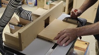 Router Table Tips Avoiding Tearout [upl. by Eilrahc]