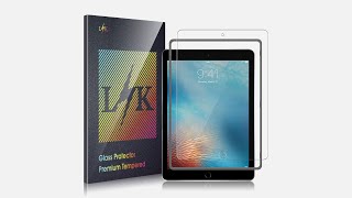 LK Screen Protector for Apple ipad 102 Installation Video [upl. by Goldshell]