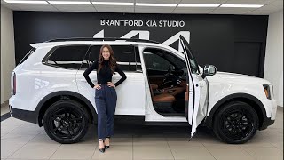 The 2024 KIA Telluride XLine  Terracotta Interior [upl. by Nrubyar]