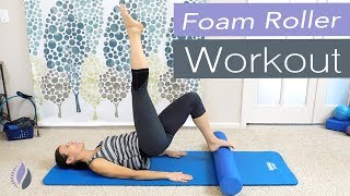 Pilates Foam Roller Workout [upl. by Sherie]