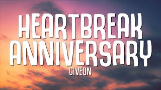 Giveon  Heartbreak Anniversary Lyrics [upl. by Nicolas]