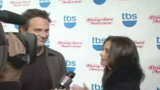 Courteney Cox and Matthew Perry at quotDaisy Does Americaquot Premiere [upl. by Synned]