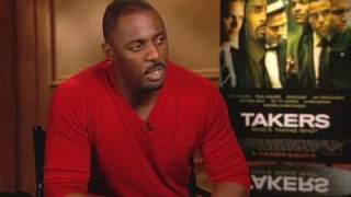 TAKERS  Idris Elba Interview [upl. by Atsirt]