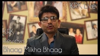 Bhaag Milkha Bhaag Review by KRK  KRK Live  Bollywood [upl. by Roots]