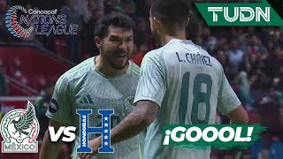 ¡DOBLETE Henry no falla vía penal  México 40 Honduras  CONCACAF Nations League 2024  TUDN [upl. by Nyrhtak]