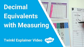 Decimals Equivalents with Measurements 📏 [upl. by Yendirb]