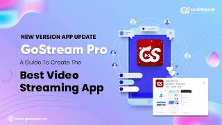 How to use GoStream Pro App create livestream prerecorded video [upl. by Adnaval742]