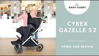 Cybex Gazelle SS2 Stroller INDEPTH Demo and Review [upl. by Hanafee]