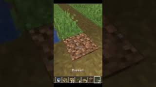 Easiest iron farm everminecraftshorts [upl. by Yahs]