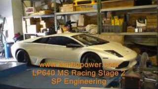 SP Engineering LP640MS racing Stage 2  Dyno [upl. by Chevy447]