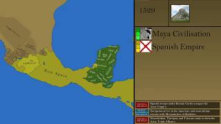 The History of Mesoamerica Every Year [upl. by Nyltyak699]