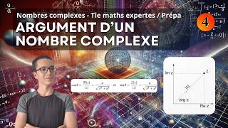 Les nombres complexes une dimension supérieure  argument 4 [upl. by Estrella]