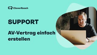 AVVertrag Auftragsdatenvereinbarung einfach erstellen  CleverReach Support [upl. by Spike]