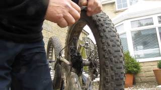 Home made Tyre sealant in action [upl. by Bina]