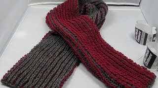 Stricken  Patentmuster in zwei Farben EINFACH von Veronika Hug [upl. by Zurc]