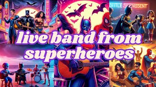 live band from superheroes [upl. by Iams943]