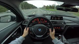 BMW F30 320D LCI 140KW 2016 Luxury Line  4K POV Test Drive [upl. by Johanan]