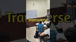 Transverse Vs Longitudinal Waves sciencegurushivam scienceguru experiment ytshorts physics [upl. by Akselav842]