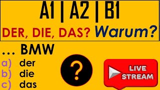 Wann benutzt man den Artikel DER DIE oder DAS Und welche Regeln gibt es dafür [upl. by Aimahs]