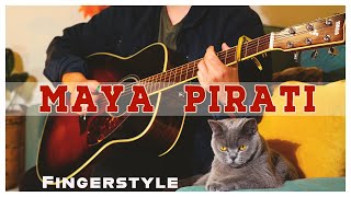 Maya Pirati Trishna Gurung FINGERSTYLE Cover Uvi [upl. by Naerad]