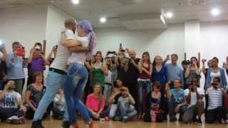 ALBIR AND SARA semba workshop quotFEELING KIZOMBA FESTIVAL MADRID 2013quot [upl. by Stanwinn]