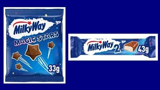 Milky Way Magic Stars amp Milky Way Chocolate  ASMR Opening amp Presentation [upl. by Nytsud]