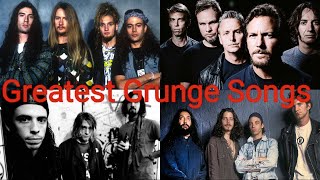 Top 25 Greatest Grunge Songs Of All Time [upl. by Quill]