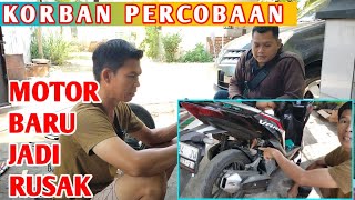 KORBAN BENGKEL NIAT ‼️ Motor jadi banyak penggantian Honda Vario 125 [upl. by Aimej]