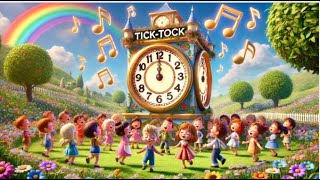 Hickory Dickory Dock  nursery rhyme  ⏰⏰⏰ [upl. by Robenia730]