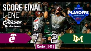 PLAYOFFS Juego 1 🍅 Tomateros vs Cañeros 🎋 1 de Enero 2024 [upl. by Aralk]