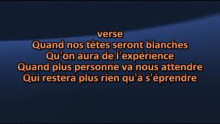 Vincent Vallières  On va saimer encore  Karaoke  Lyrics [upl. by Athalee53]