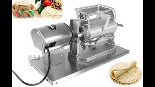 Electric Tortilla Maker Machine by Ematik Tortillas Tacos Hand Made How to make tortillas [upl. by Sucramd]