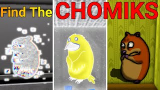 THE BACKROOMS  Find the Chomiks Part 43 Roblox [upl. by Negah]