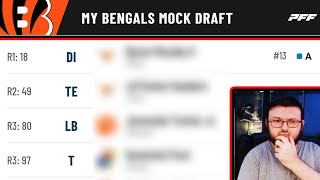 BENGALS FAN PREDICTS WHO THE CINCINNATI BENGALS WILL DRAFT IN 2024 ITS MOCK DRAFT MONDAY EP17 [upl. by Hasina91]