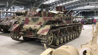 The Australian Armour and Artillery Museum Stug IV next to Panther Tank [upl. by Narra]