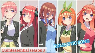 Quintessential Quintuplets season 3  Hindi AMV supiamvanime [upl. by Ennaoj]