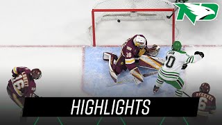 UND Hockey  Highlights vs Minnesota Duluth  12023 [upl. by Nesnar333]