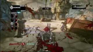 Gears Of War 3 Beast Mode Wave 12 Walkthrough  Welcome To Beast Mode Achievement Guide [upl. by Pittman]