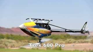 ALIGN Trex 600 Pro 3GX lower headspeed vs higher headspeed 2250 vs 2400 [upl. by Lavelle214]