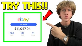 Easiest Way To Start Dropshipping On EBAY As A Complete Beginner [upl. by Zinah]