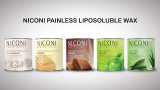 HOW TO USE NICONI PAINLESS LIPOSOLUBLE WAX [upl. by Naara]