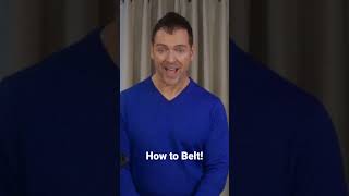 “How to Belt” [upl. by Anner]