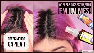 💜 Fazendo o CABELO CRESCER mais rápido  BARATINHO E EFICIENTE NANOVIN A 💜 [upl. by Theodoric]